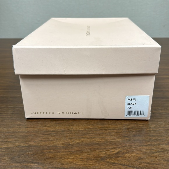 Loeffler Randall Fae Platform Sandal in Black Velvet - Picture 14 of 14